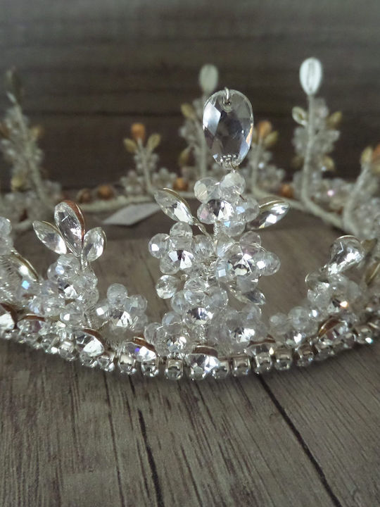 Tiara De Mireasă K650 Sil-k650