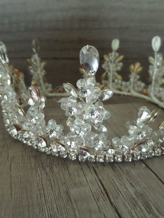 Tiara De Mireasă K650 Sil-k650