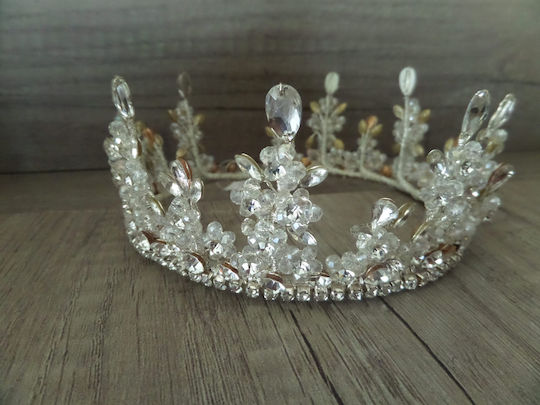 Tiara De Mireasă K650 Sil-k650