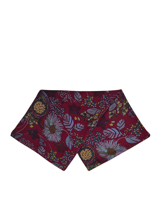 Women's Wool Neck Warmer Burgundy
