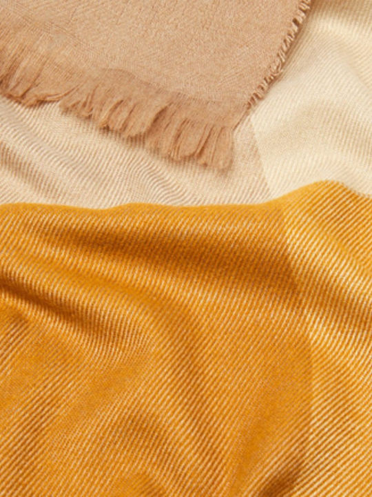 Women's Wool Scarf Beige