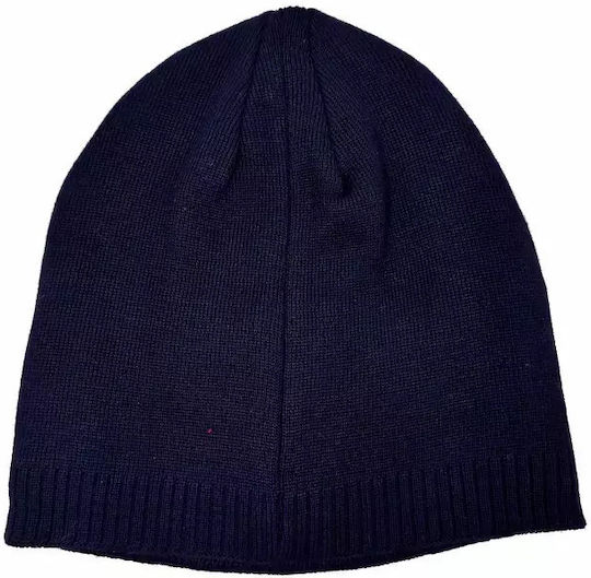 Beanie Ανδρικός Σκούφος Πλεκτός σε Μπλε χρώμα