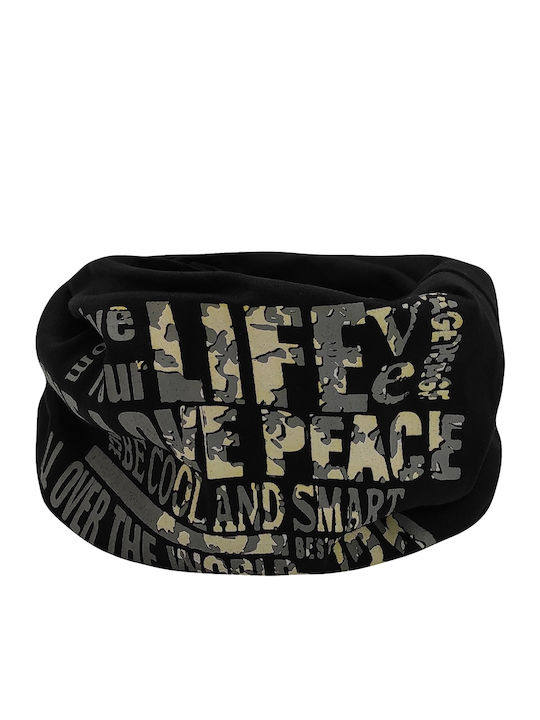 Beanie Unisex Σκούφος Πλεκτός σε Μαύρο χρώμα