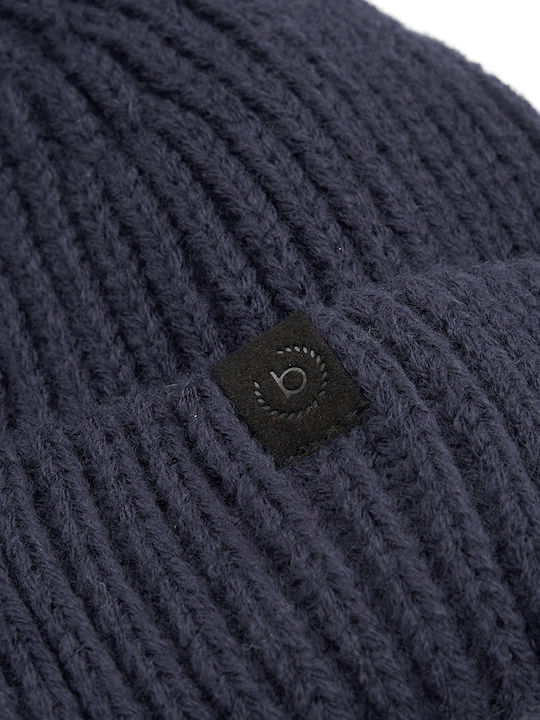 Beanie Ανδρικός Σκούφος Πλεκτός σε Navy Μπλε χρώμα