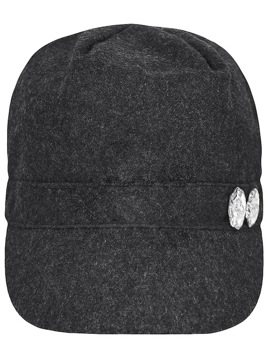 Frauen Wolle Hut Kappe Gray