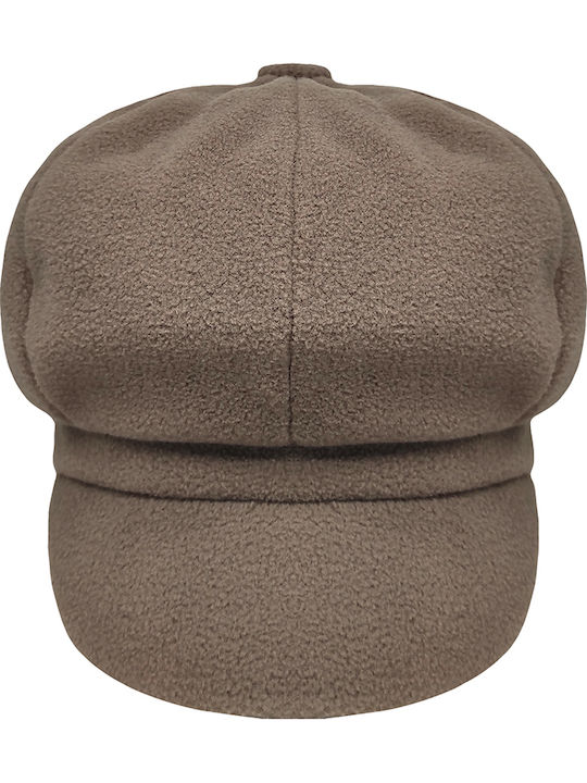 Fleece Women's Cap Brown