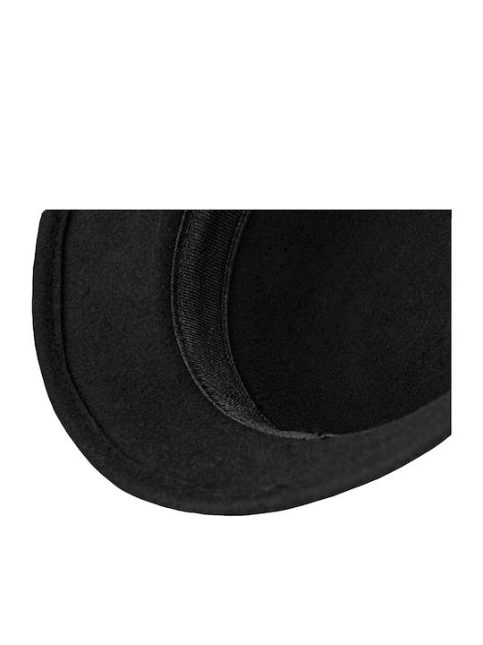 Brims and Trims Κωδ. Γυναικείο Μάλλινο Καπέλο Cloche Μαύρο