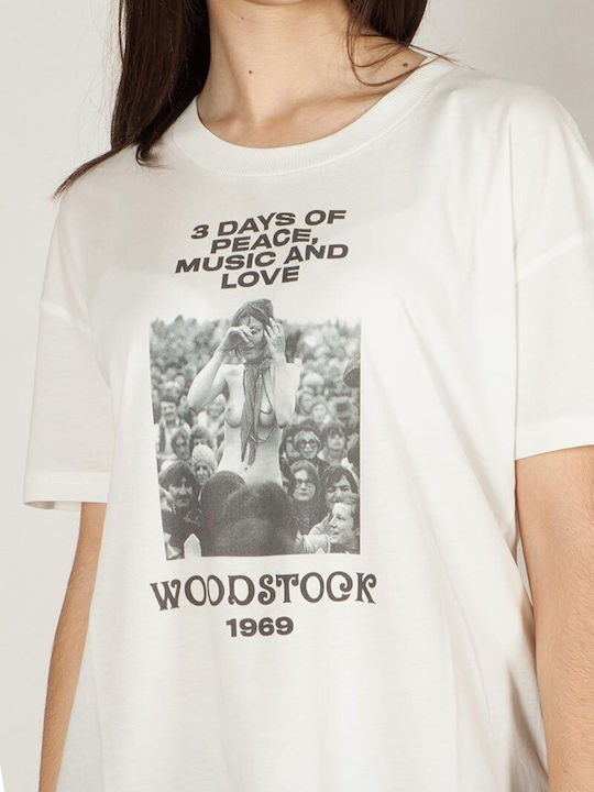 Γυναικείο T-shirt Λευκό