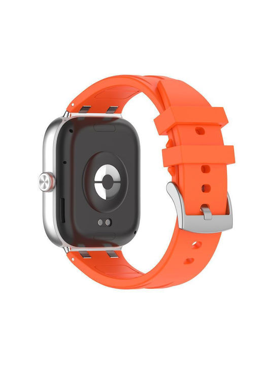 Λουράκι Σιλικόνης Ασημί (Smart Band 9 Pro)