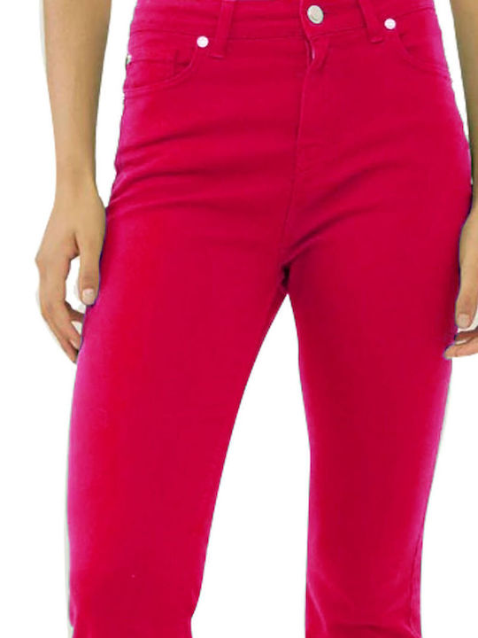 High Waist Women's Jean Trousers Dfuchsp