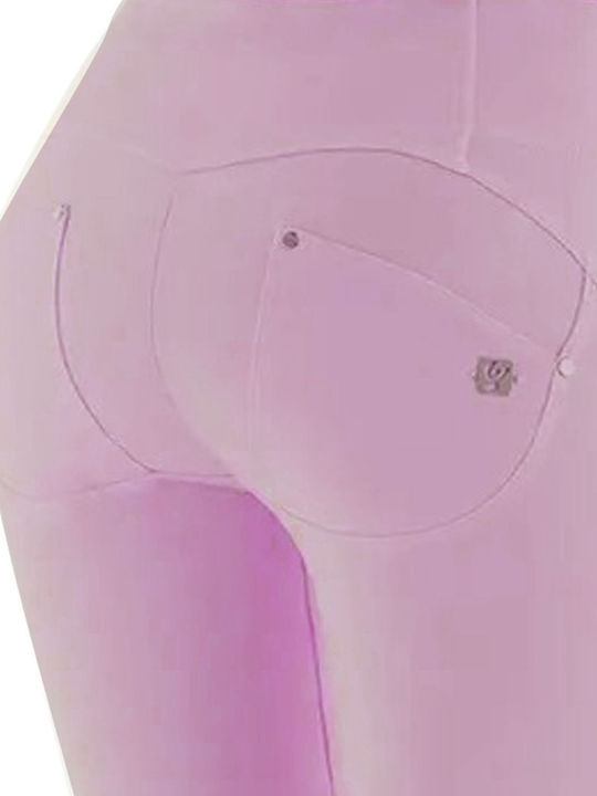Γυναικείο Jean Παντελόνι σε Skinny Εφαρμογή Μωβ