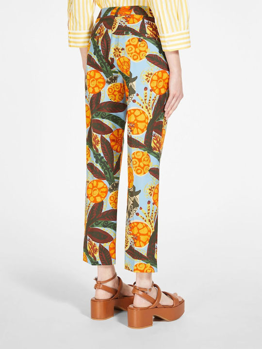 Dama Tesatura Pantaloni Light Blue