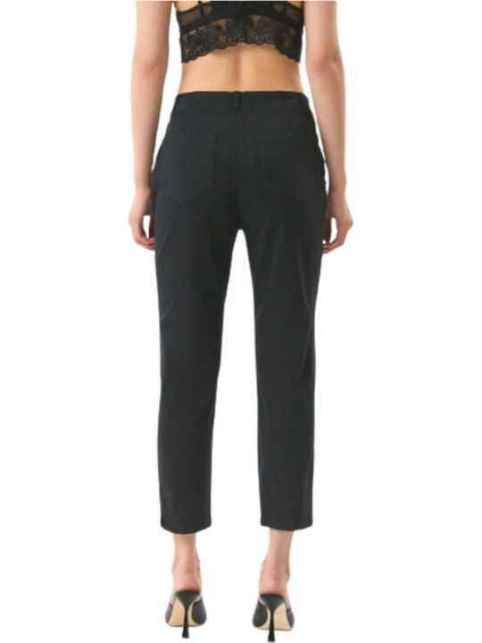 Women's Fabric Trousers Navy