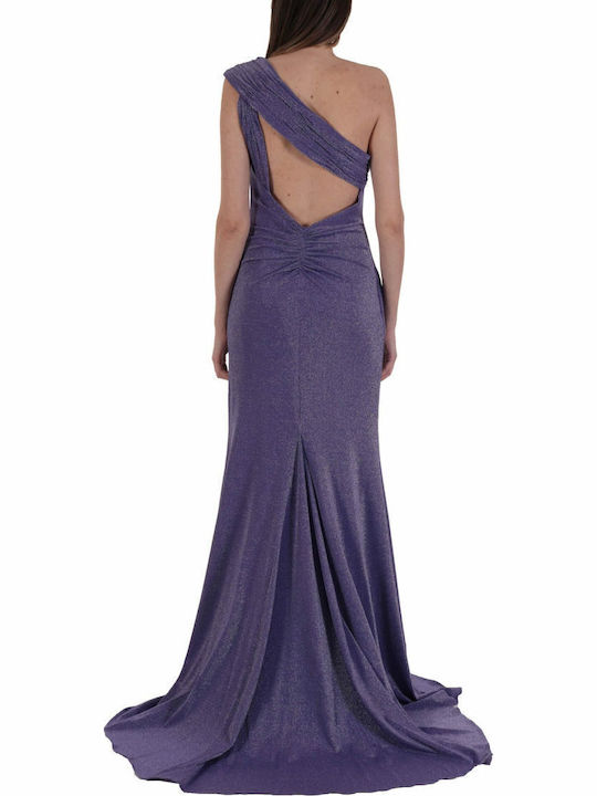 Summer Maxi Dress for Wedding and Christening Purple A3859