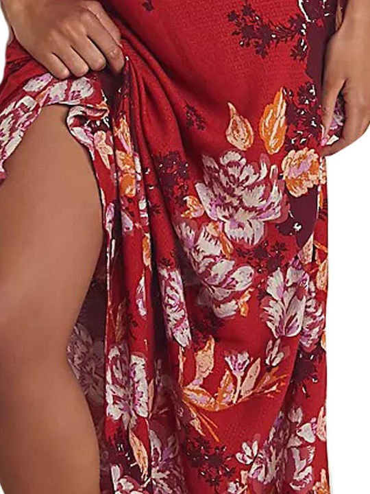Summer Maxi Dress SCARLET COMBO