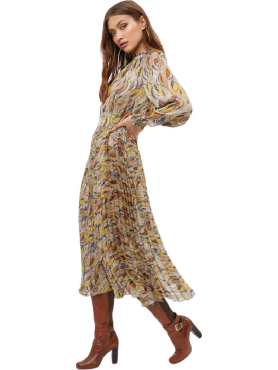 Rochie Midi Bej