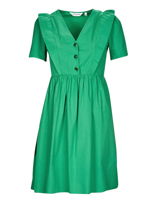 Summer Mini Dress Green