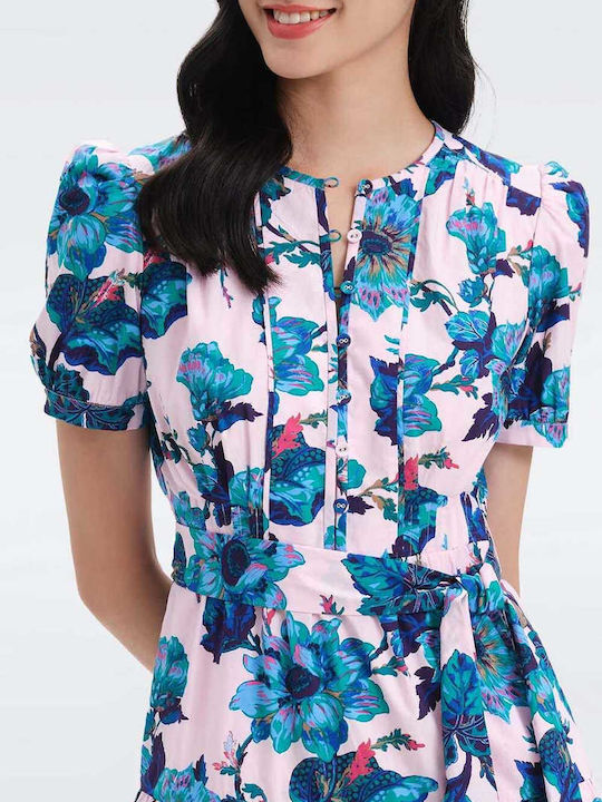 Summer Midi Dress Turq