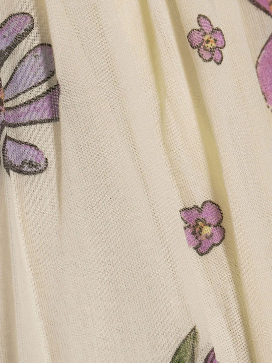 Summer Midi Dress Ivory Combo