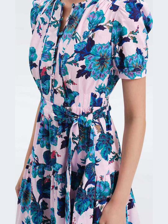 Summer Midi Dress Turq
