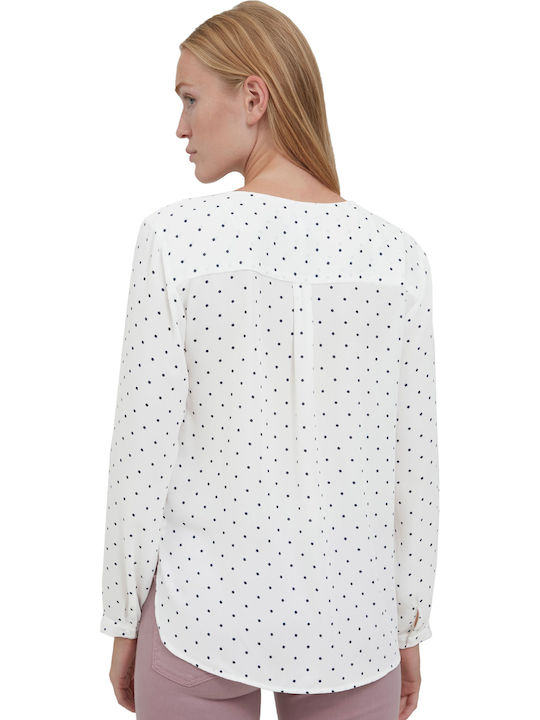 Langärmelig Damen Hemd '''''' Polka Dot