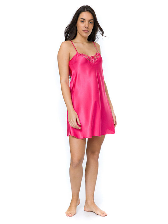 Moongirl Summer Women's Nightdress Fuchsia