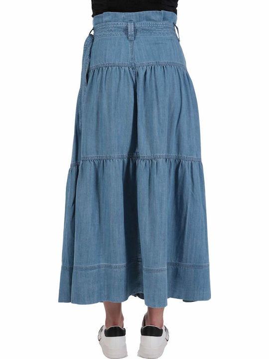 Denim Skirt Blue