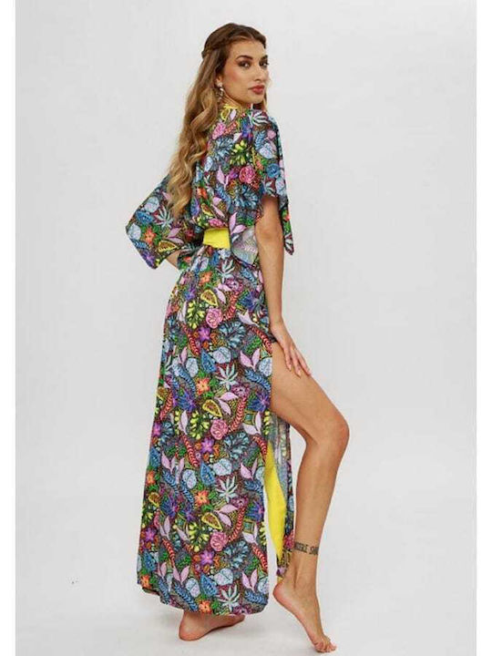 4Giveness Multicolour Beachwear Caftan