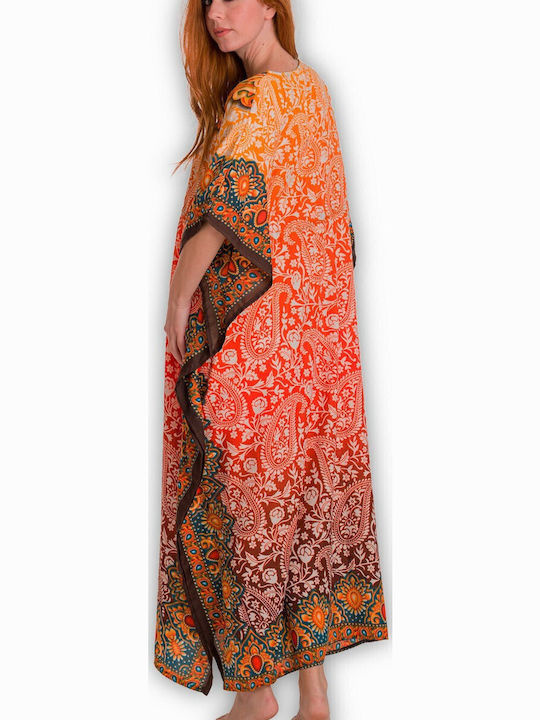 Eleven Kaftan Damenbademode Orange