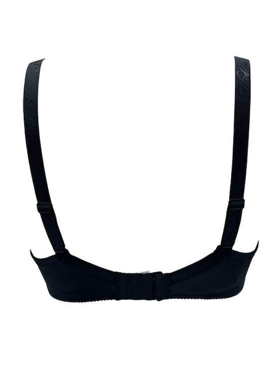 Balconette Black Sutien fără căptușeală cu Baloane