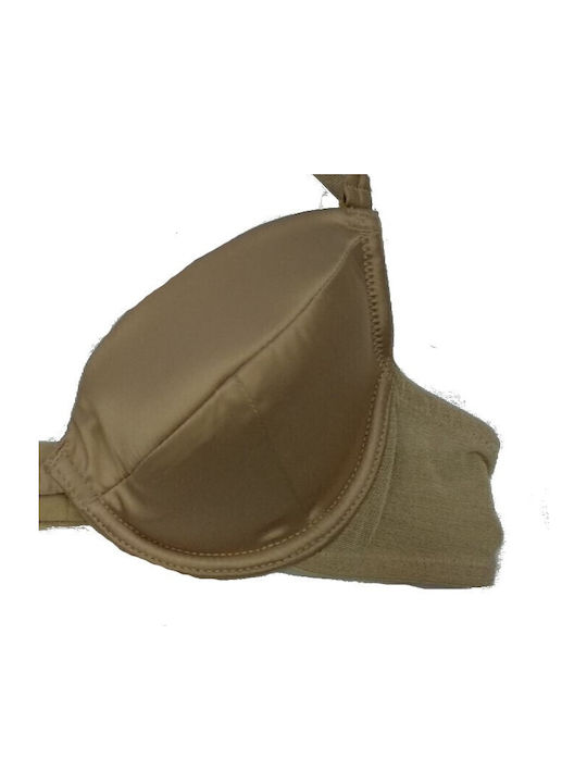 Plunge Plunge Bra Beige