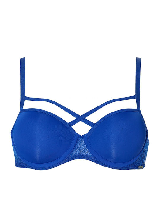 Royal Blue Сутиен с лека подложка