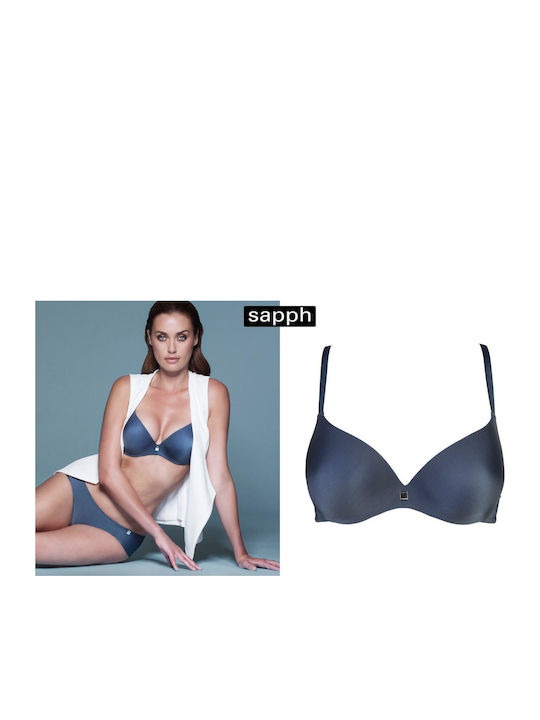Balconette Idigo Σουτιέν Push Up χωρίς Μπανέλες
