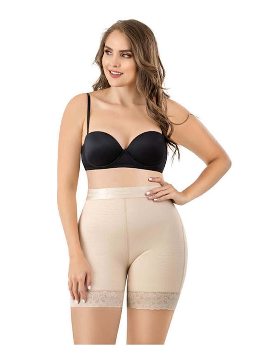 Zeta Curves Strângere Boxer și ridicare Beige