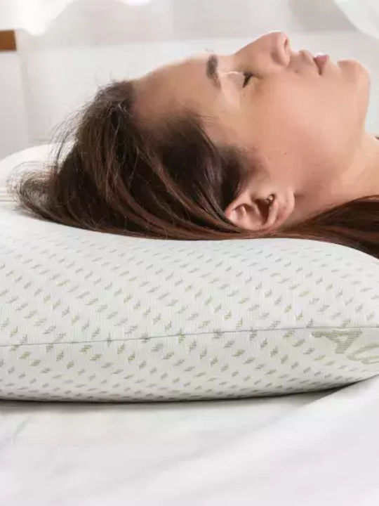 Alpha Foam Classic Aloe Vera Anatomic Memory Foam Bed Pillow 45x65x14cm
