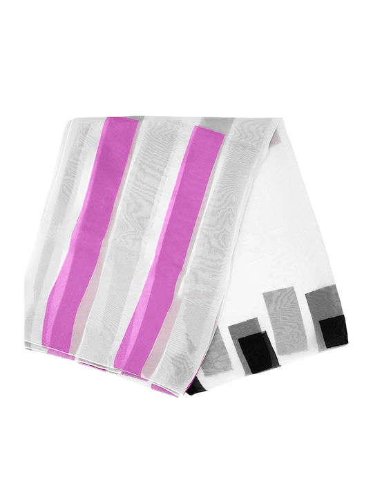 Παρεό Sarong Skirt Παραλία Λευκό-ροζ Γραμμικό Σχέδιο