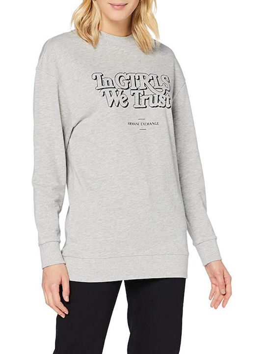 Women's Sweatshirt Hooded Gray