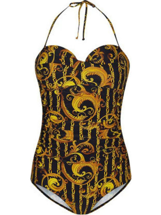 One-Piece Swimsuit Gold