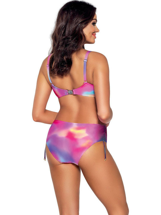 Bikini Slip Ψηλόμεσο Ροζ