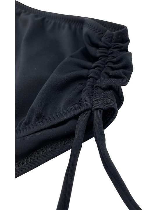 Bikini Slip Hohe Taille Black