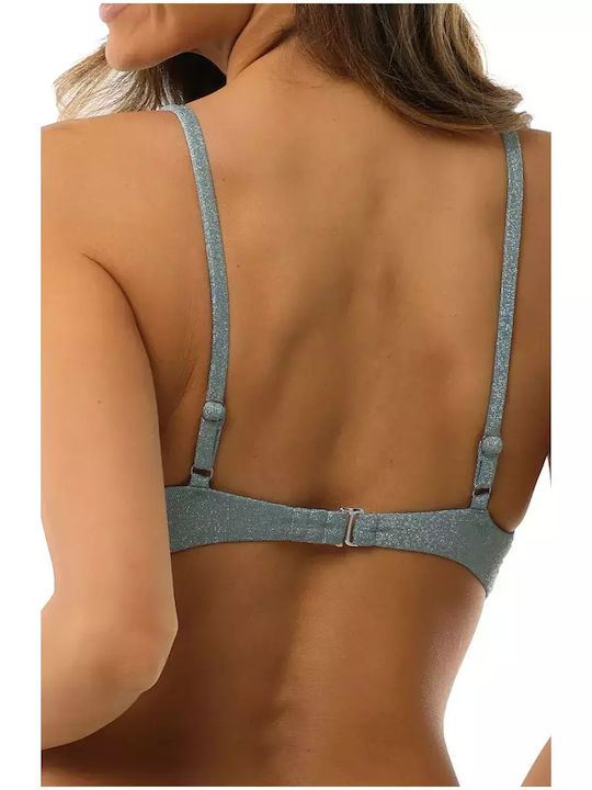Bikini Sutien sport cu burete Verde