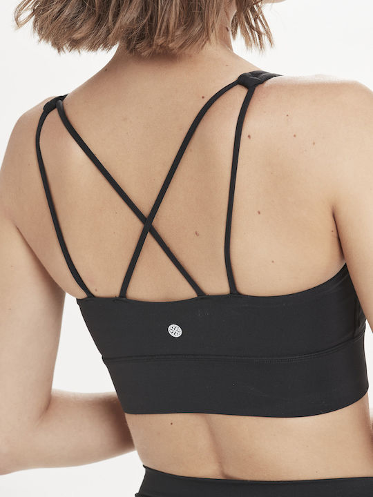 Women's Sports Bra without Padding Black