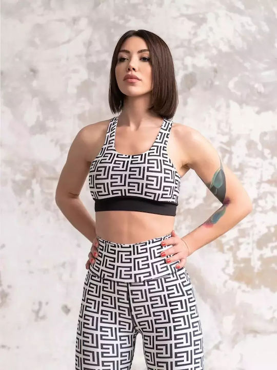 Women's Sports Bra without Padding Black