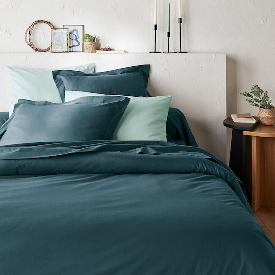 La Redoute Interieurs Pillowcase Blue 63x63cm.