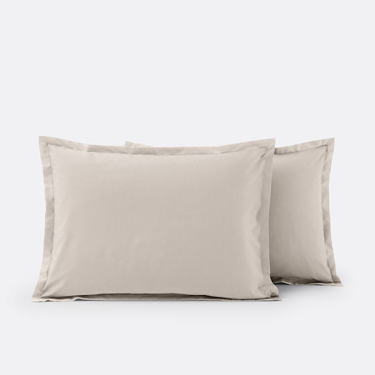 La Redoute Interieurs Pillowcase Beige 50x70cm.