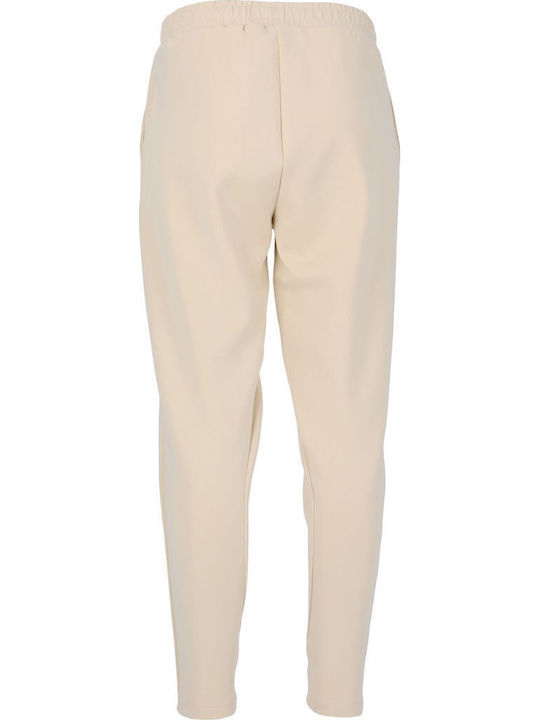 Hohe Taille Jogginghose Whitecap Gray