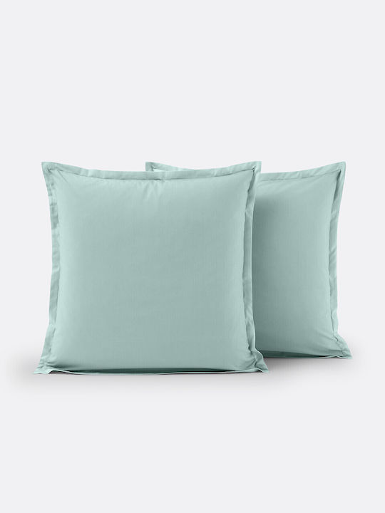 La Redoute Interieurs Pillowcase Turquoise 63x63cm.
