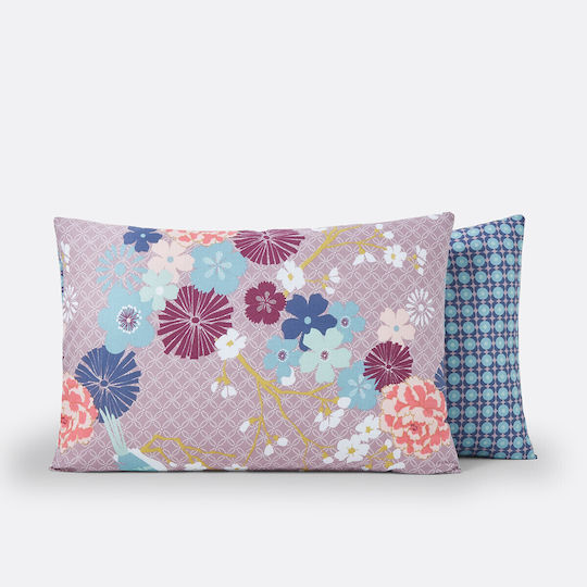 La Redoute Interieurs Pillowcase Purple 63x63cm.