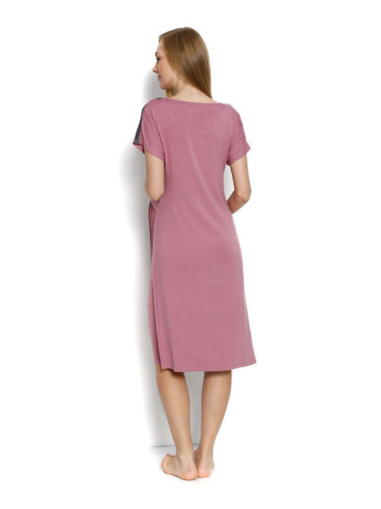 Angel's Secret Nightgown Maternity & Nursing Lilac