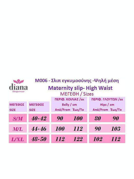 Diana M006 Maternity Briefs Skin